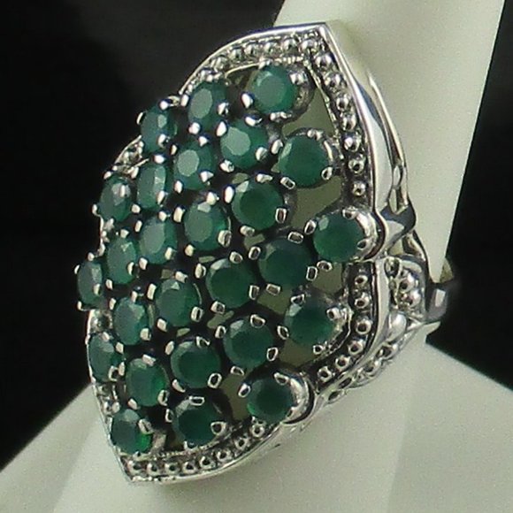 Nicky Butler 2.60ct Green Chalcedony Ring - Picture 8 of 8
